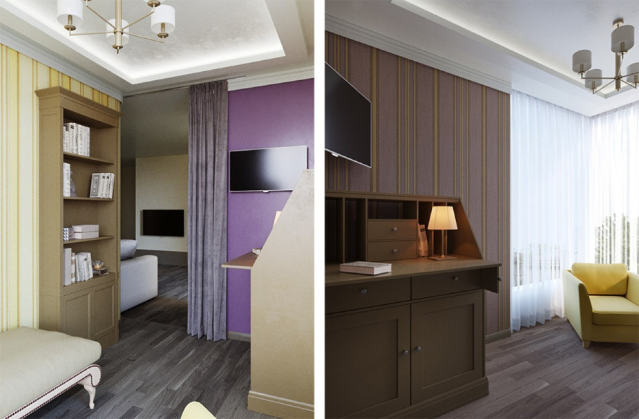 Фото 5 — Дизайн интерьера  Apartment Klimt Ж/К Dom Na Tytova